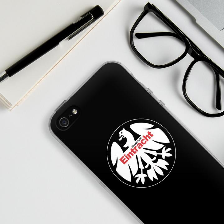Produktbild DeinDesign Silikon Hülle für Apple iPhone SE (2016-2019) Handyhülle Case Smartphone Schutzhülle Eintracht (Apple iPhone SE)