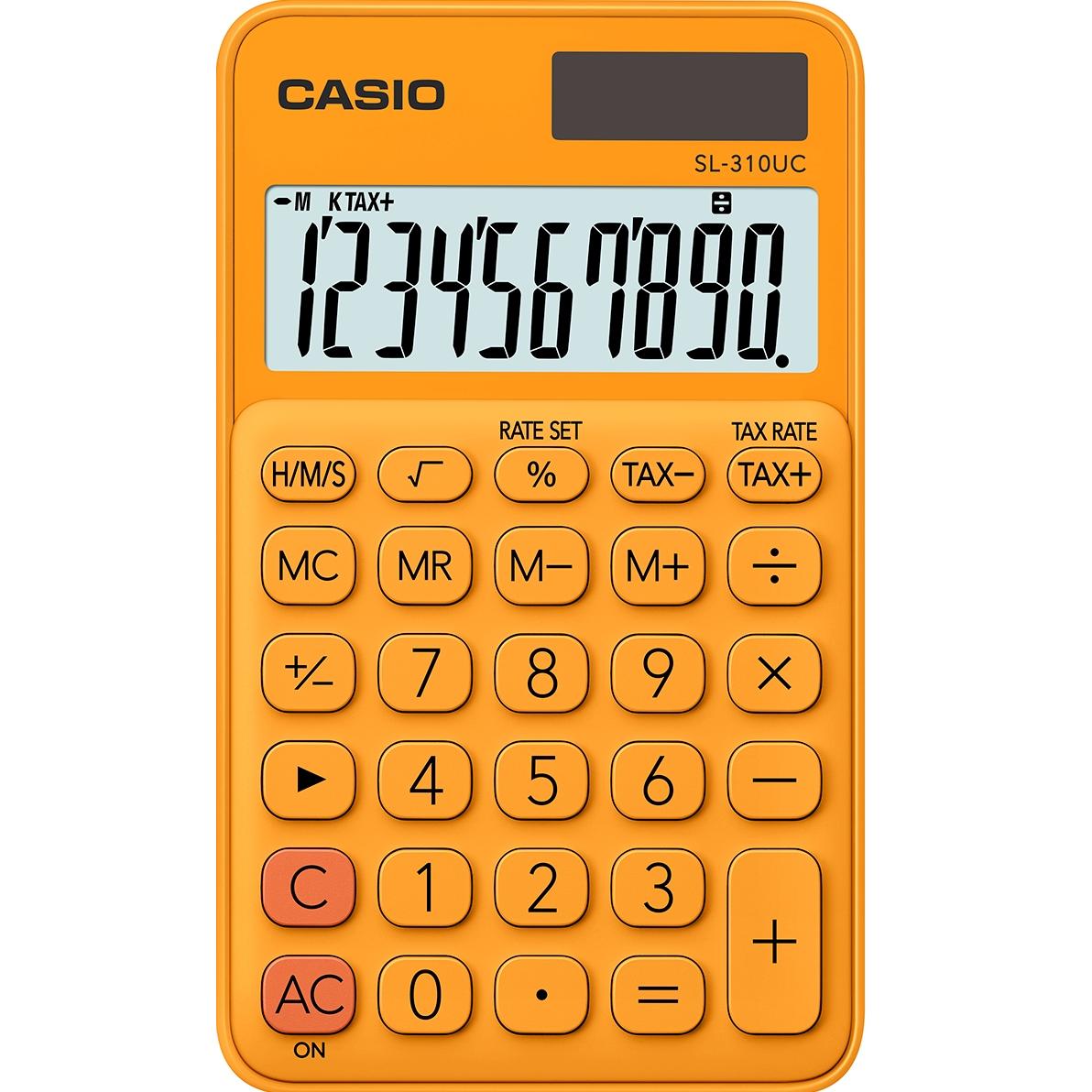 Casio, Taschenrechner, Sl-310uc (Solarzellen, Batterien)