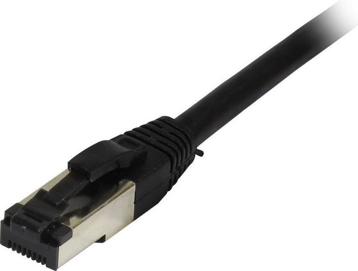 Image du produit Synergy 21 Câble patch RJ45, CAT8.1 2000Mhz, 0.5m, noir, S-STP(S/FTP), TPE/LSZH(SuperFlex), AWG26 (S/FTP, CAT8.1, 0.50 m)