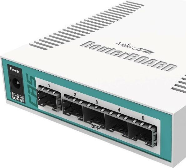 Actual product image MikroTik CRS106-1C-5S (6 ports)