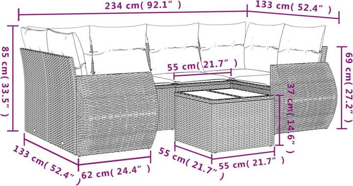 Produktbild vidaXL Jean