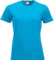 Immagine prodotto Clique Maglietta da donna Classic-T 029361, cotone, turchese, taglia L (L)