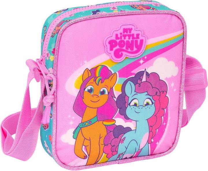Produktbild My Little Pony Umhängetasche Magic Rosa Türkis 16 X 18 X 4 Cm