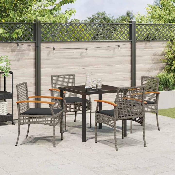 Produktbild vidaXL Garten Essgruppe (80 x 80 x 73 cm)