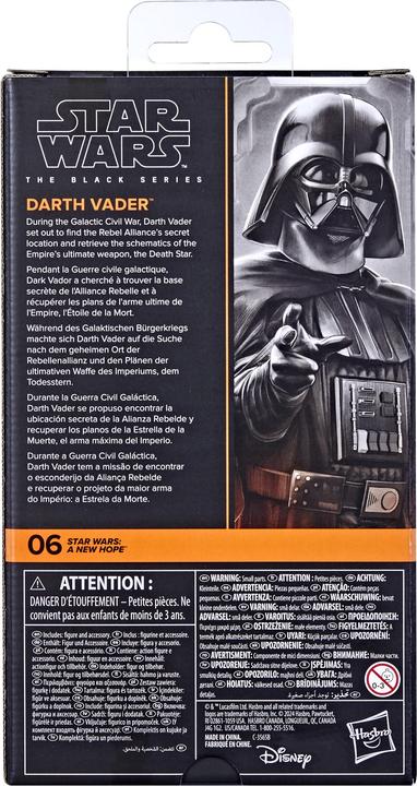 Image du produit Hasbro Star Wars Episode IV Black Series Dark Vador