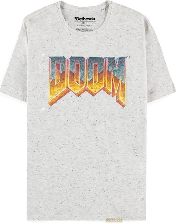 Doom Logo Men's Short Sleeved Tshirt (XS)