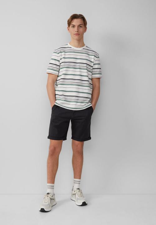 Produktbild S.Oliver Hose Chino-Shorts John aus Baumwollstretch mit fixiertem Turn-up (34)