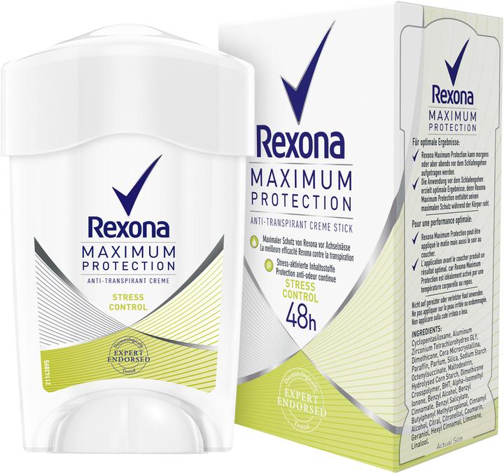 Actual product image Rexona Maximum protection (Crème, 45 ml)