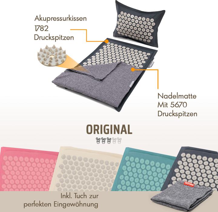 Produktbild Neolymp Akupressurmatte Set