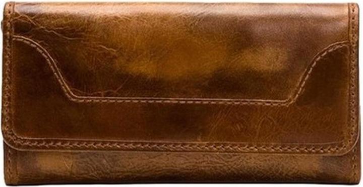 Image du produit Frye Melissa Continental Snap Leather Wallet cognac