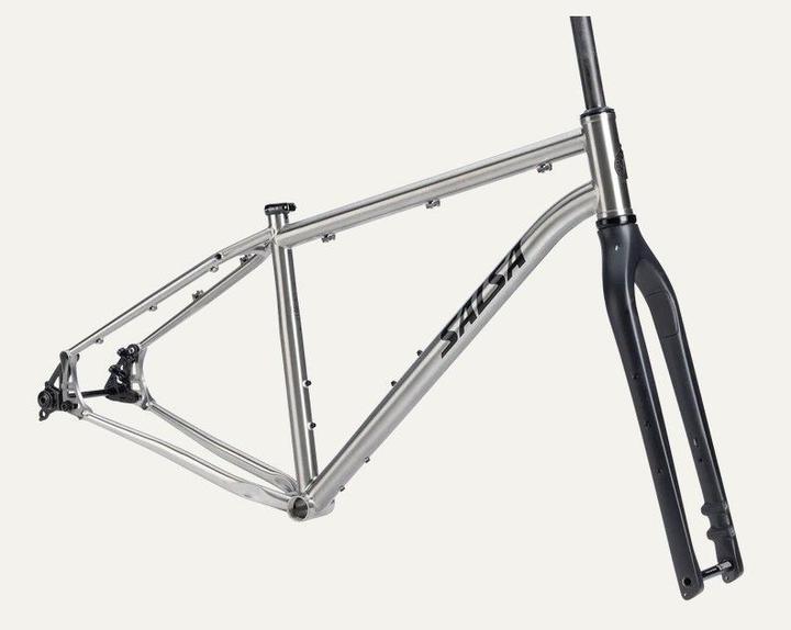 Actual product image Salsa Fargo Ti Frame Set, 29", L, titanium