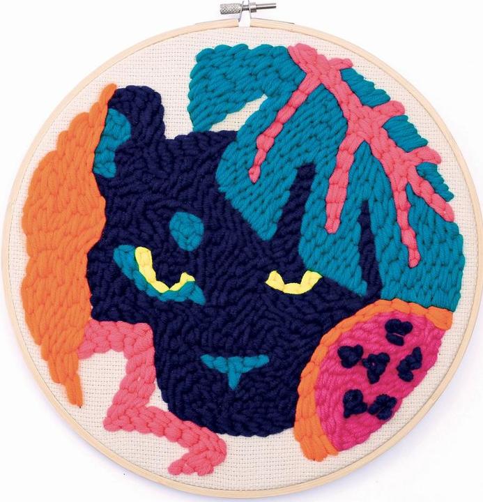 Produktbild Creative Punch Needle Set Panther