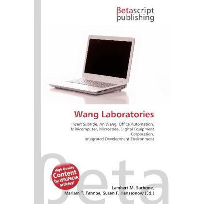 Wang Laboratories, Fachbücher