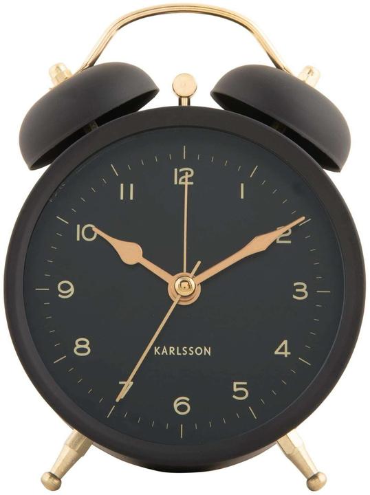 Actual product image Karlsson Classic alarm clock Twin Bell Black