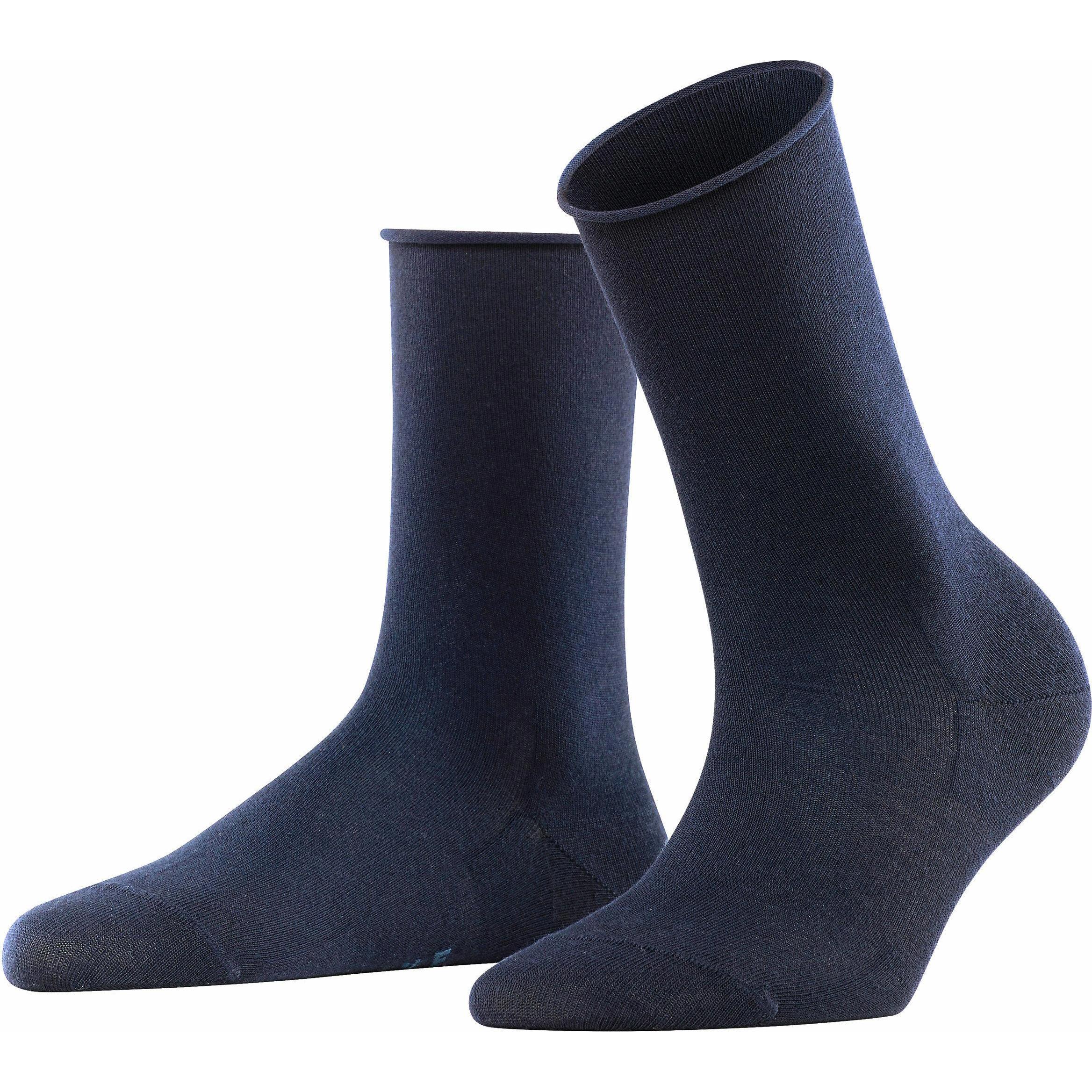 Falke, Damen, Socken, Socken Casual Stretch, Blau, (Einzelpack, 35 - 38)