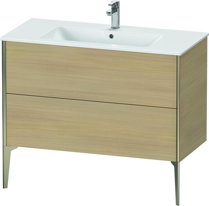 Produktbild Duravit XViu 4483 Waschtischunterbau stehend, 2 Auszüge, für Waschtisch ME by Starck 233610, 1010x (101 x 48 x 59.5 cm)