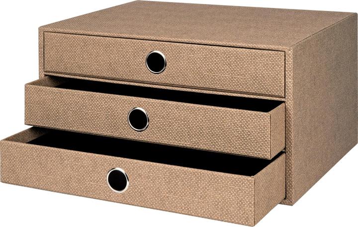 Produktbild Rössler Schubladenbox Soho hazelnut (A4)
