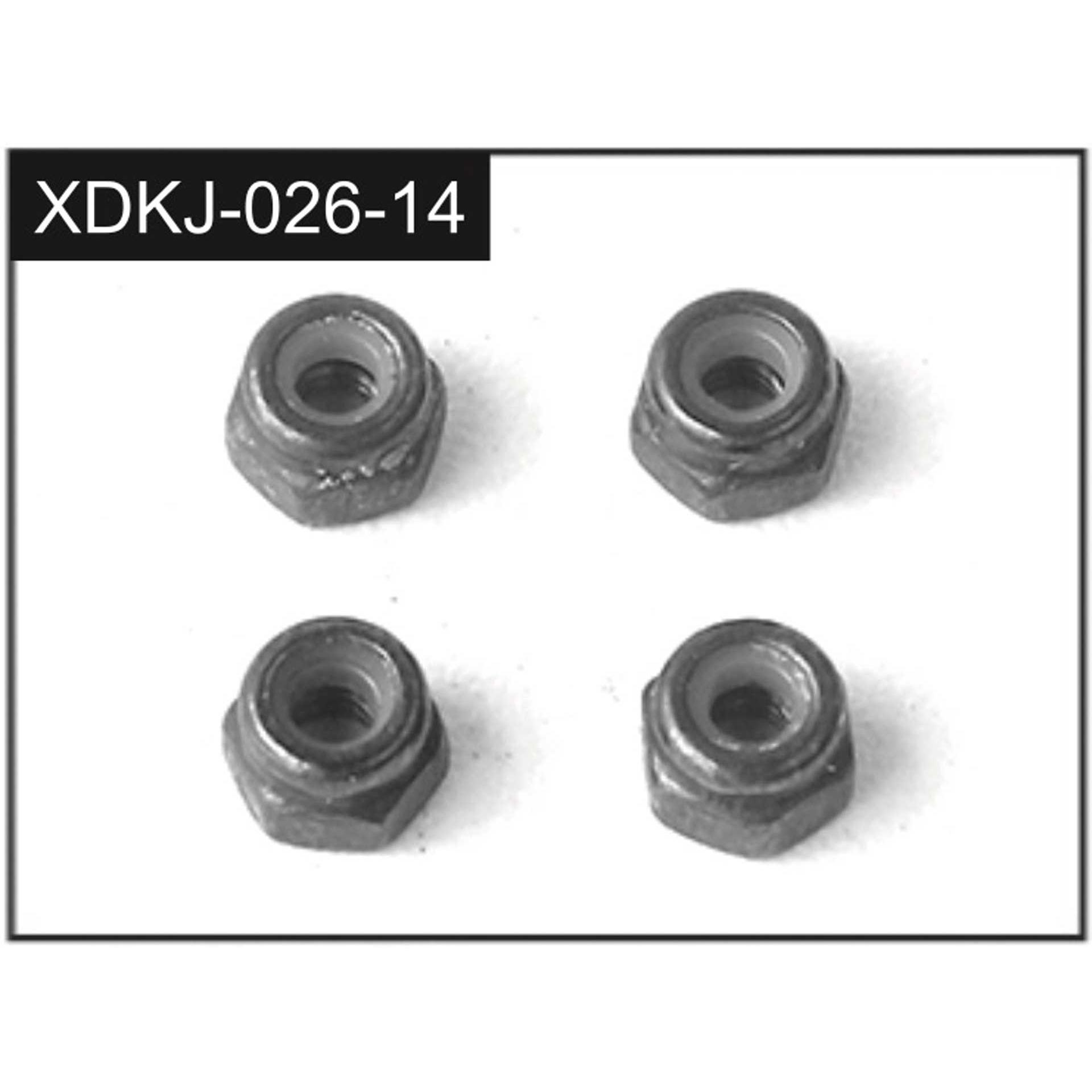 Absima M2.5 Nut (4)