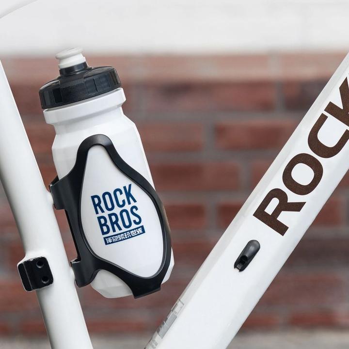 Actual product image Rockbros Uchwyt na bidon LK24-H018 koszyk plastikowy - czarny