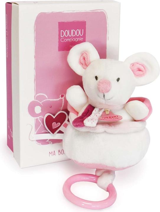 Produktbild Doudou et Compagnie Meli-Melo Musikdosen 20cm 6x1ass (MQ6)