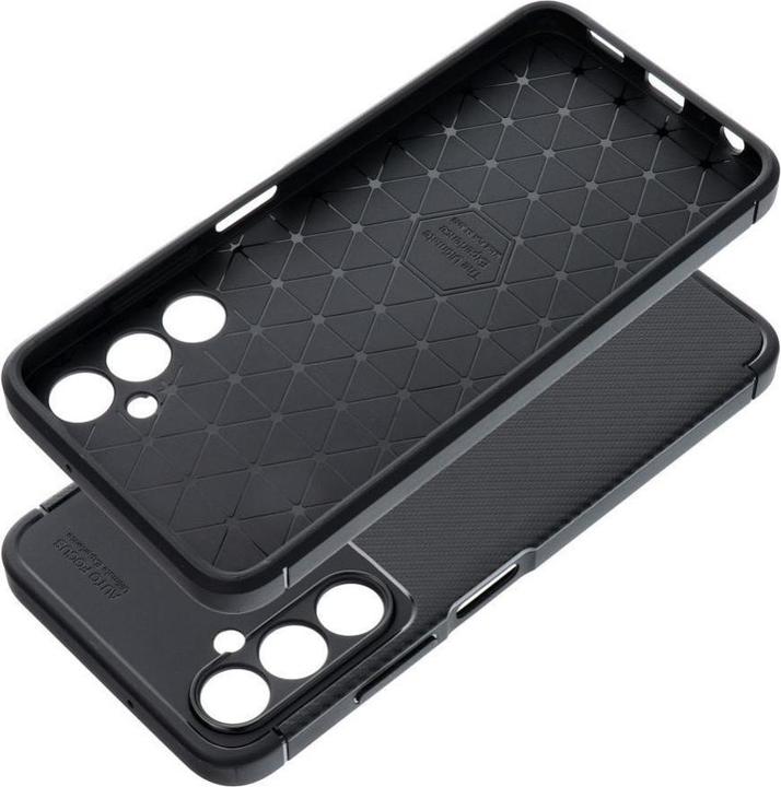 Produktbild OEM Back panel cover Case CARBON PREMIUM for SAMSUNG A05 black (Samsung Galaxy A05)