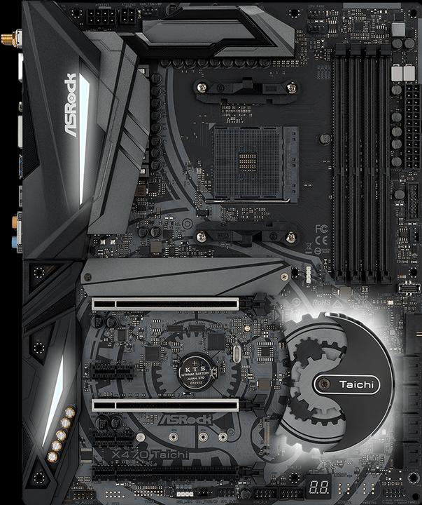 Produktbild AsRock X470 Taichi (AM4, AMD X470, ATX)
