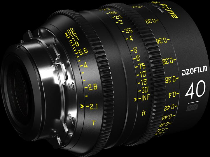 Actual product image Dzofilm Vespid Prime 40 T2.1 for PL/EF Mount (VV/FF) (PL, Canon EF, full size)