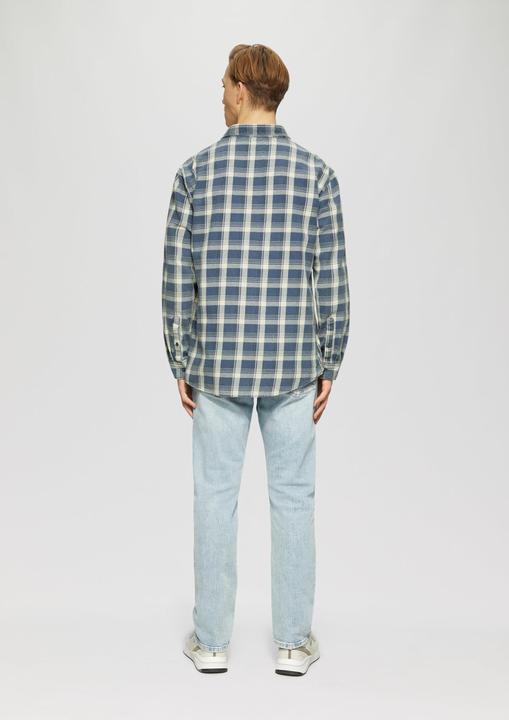 Produktbild S.Oliver Hemd Regular Fit: Gewaschenes Flanell-Hemd mit Karo-Muster (S)