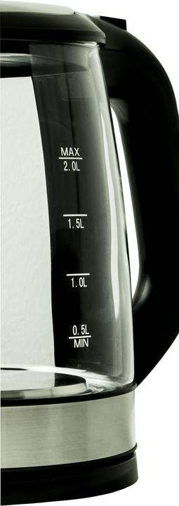 Produktbild Exquisit WK 3501 5010060, glas/edelstahl/sch (2 l)