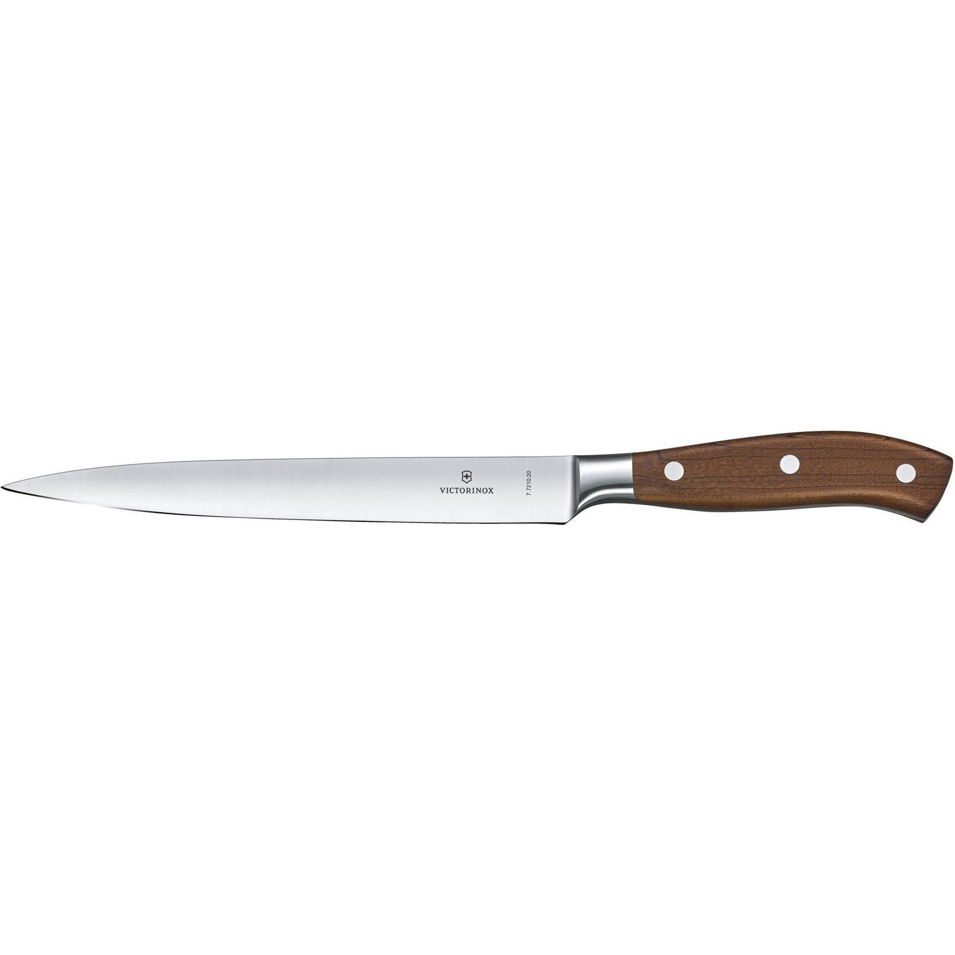 Victorinox Grand Maître, Küchenmesser, Silber, Braun