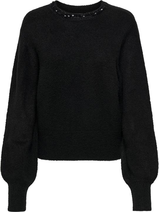 Image du produit Only ONLAVI LS EMBELLISH O-NECK EX KNT Pull en maille (S)