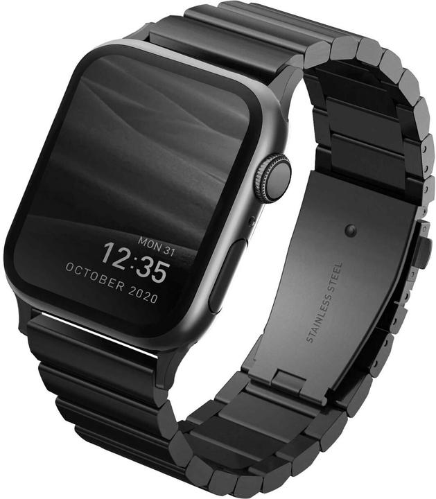 Produktbild Uniq pasek Strova Mag Apple Watch 42/44/ 45/49mm Series 1/2/3/4/5/6/7/8/9/SE/SE2/Ultra/Ultra 2 Stain (Edelstahl)