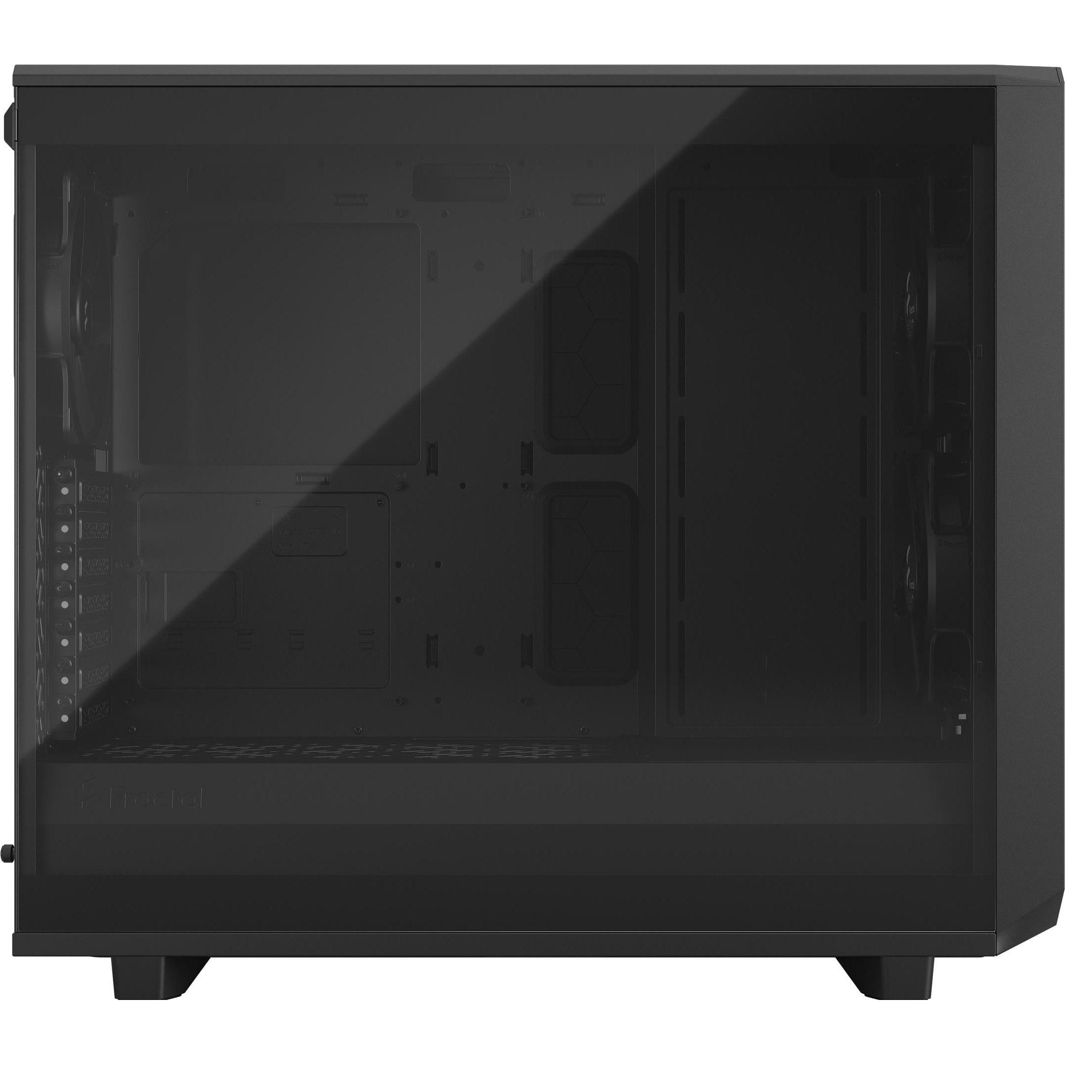 Thumbnail - Fractal Meshify 2 Lite (ATX, mATX, Mini-ITX, E-ATX), PC Gehäuse, Schwarz
