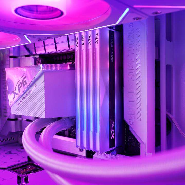 Actual product image Adata XPG Lancer Neon RGB (2 x 16GB, 6400 MHz, DDR5 RAM, U-DIMM)