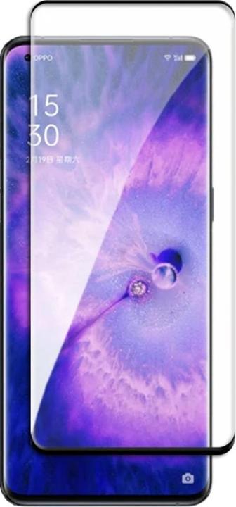 Produktbild Screenguard Oppo Find X5 Full Screen Panzerglas Schutzfolie 2.5D 9H (1 Stk., Oppo Find X5)