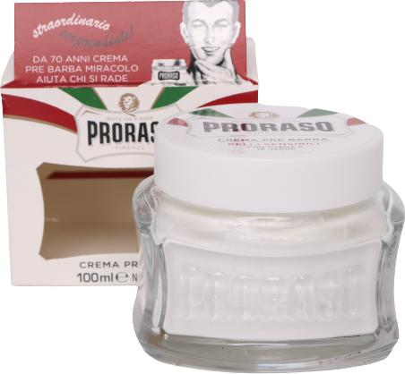 Produktbild Proraso White Pre-Shaving Cream (100 ml, Rasiergel)