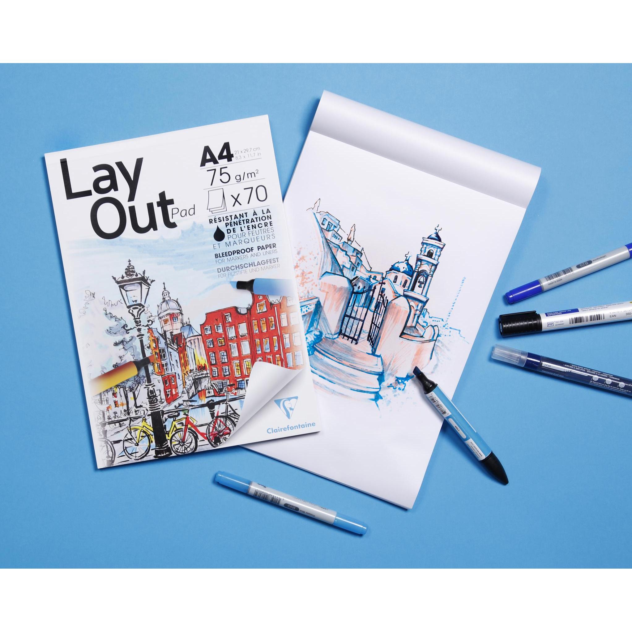 Thumbnail - Clairefontaine, Etui, Trockene Techniken