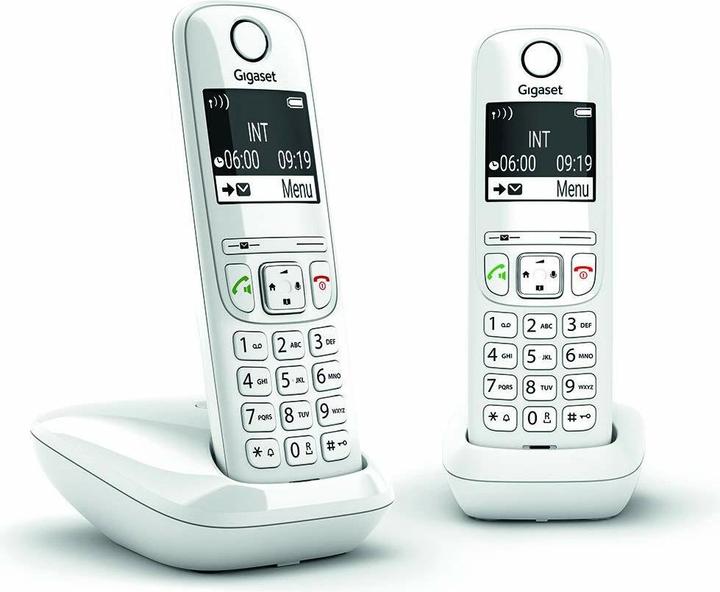 Produktbild Gigaset As690 Duo Dect Phone White
