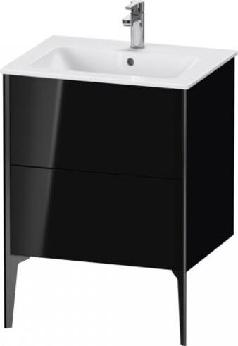 Actual product image Duravit XViu 4481 Vanity unit vertical, 2 drawers, for wash basin ME by Starck 233663, 610x480 mm (61 x 48 x 59.5 cm)