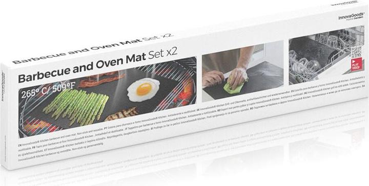 Immagine prodotto InnovaGoods Tappetini per grigliate (40 x 33 cm)