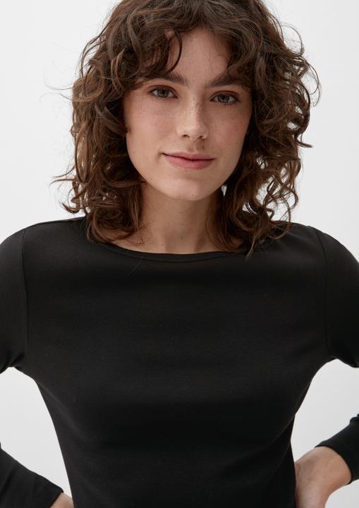 Produktbild S.Oliver T-Shirt Longsleeve mit Rippstruktur (36)