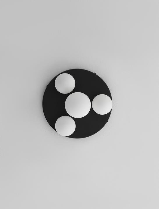 Actual product image Nova Luce EDEM ceiling light G9 4-fold black 17x28cm dimmable 9080128 (G9)