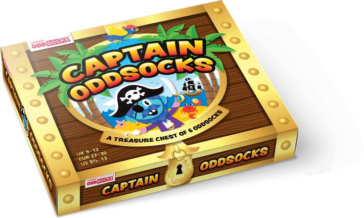 Actual product image United Oddsocks Captain Oddsocks (pack of 3, 27 - 30)