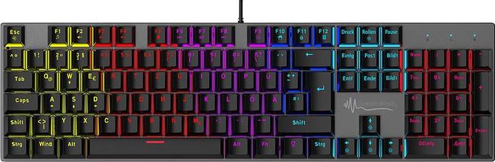 Produktbild GeneralKeys Mechanische Metall-Gaming-Tastatur, RGB-Licht, Anti-Ghosting, IP45 (DE, Kabelgebunden)