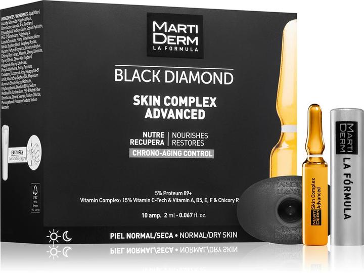 Image du produit Martiderm Black Diamond ampoules anti-rides (10 x 2 ml) (20 ml)