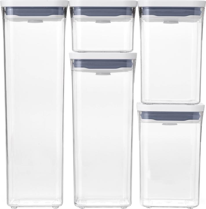 Productafbeelding OXO Promo GG Pop Container Set, 5st., 2.1L, 1.6L, 2x 1L, 0.4L (2.10 l)
