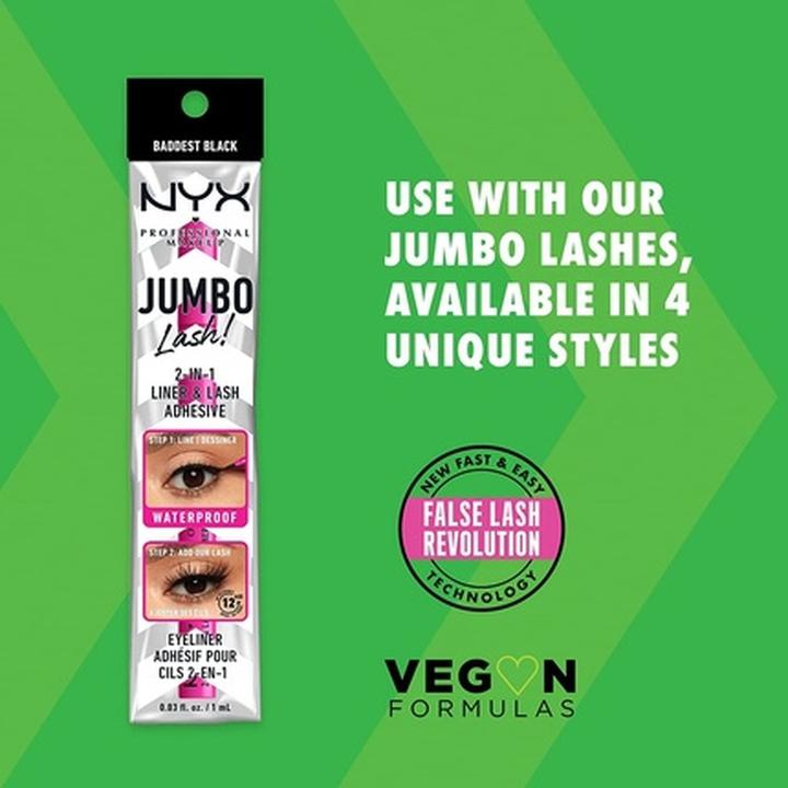 Immagine prodotto NYX Professional Make-Up Jumbo (1 Nero più cattivo)