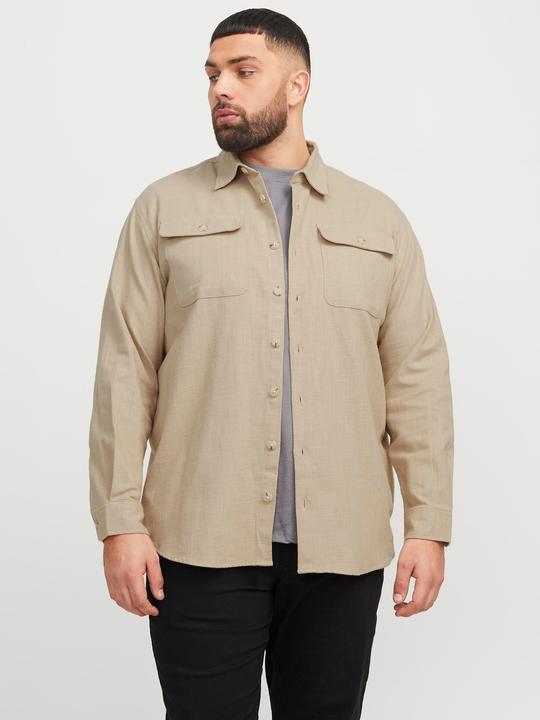 Produktbild Jack & Jones Plus Size Comfort Fit Overshirt Overshirt (4XL)