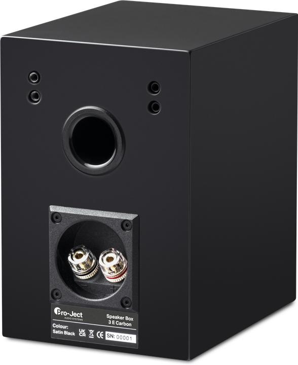 Actual product image Pro-Ject Speaker Box 3 E Carbon (1 pair, 100 W)