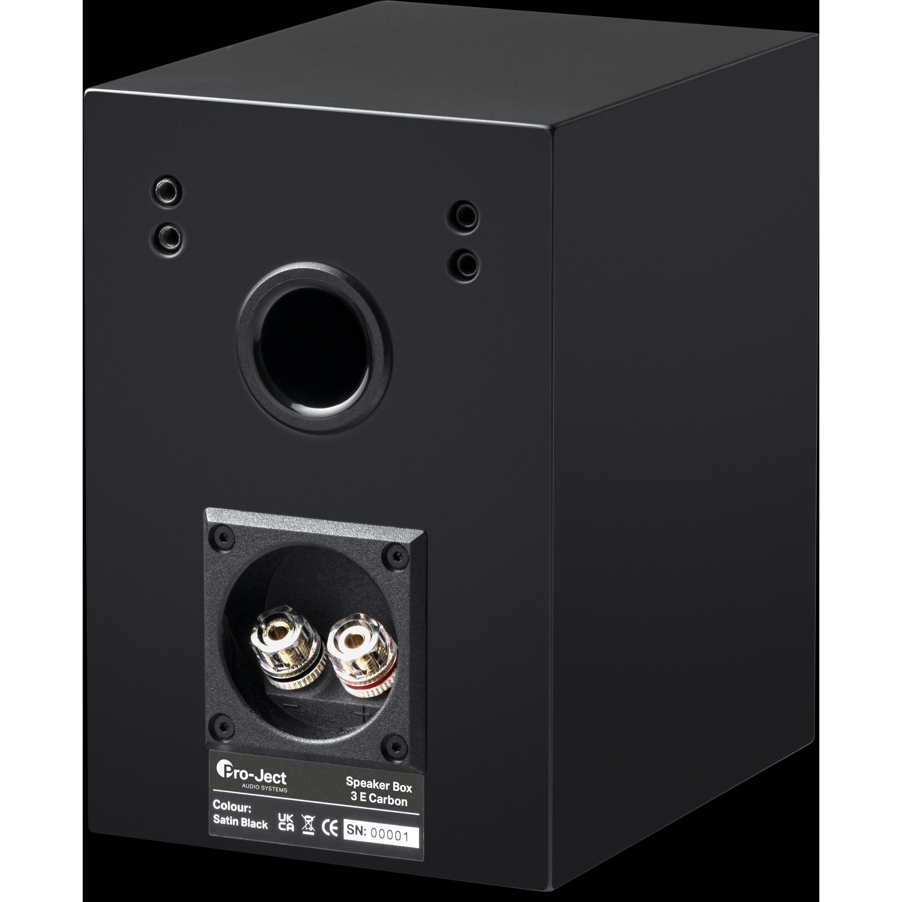 Thumbnail - Pro-Ject Speaker Box 3 E Carbon (1 Stk.), HiFi + Heimkino Lautsprecher, Schwarz